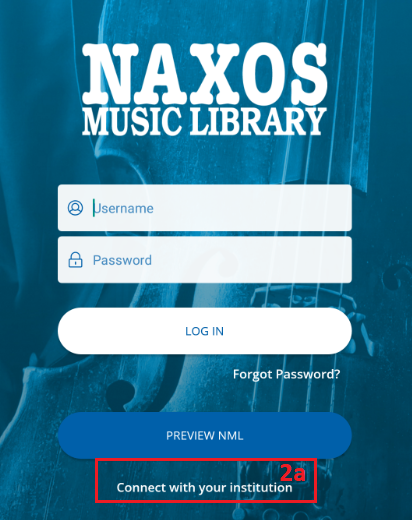 Log-in and log-out – Naxos
