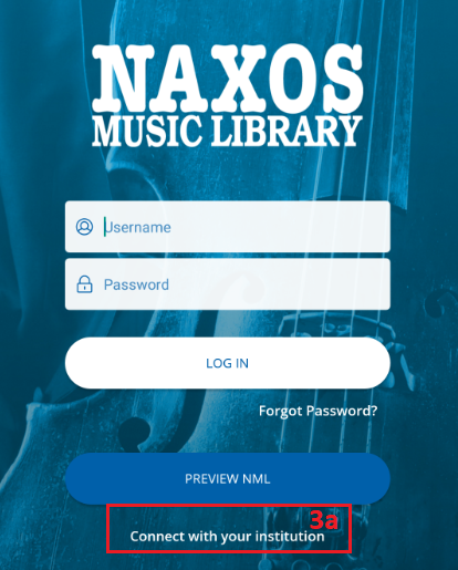 Log-in and log-out – Naxos